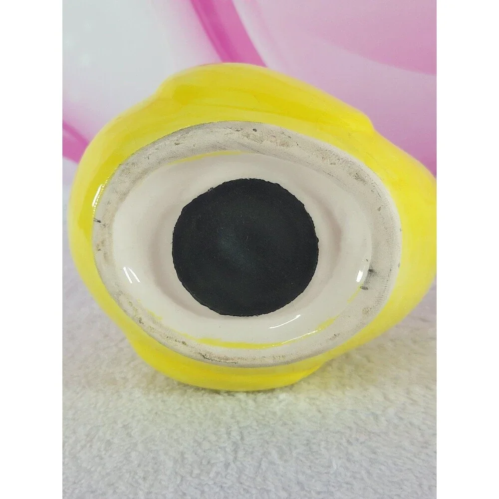 Yellow Duck Graduation Coin Piggy Bank Ceramic Ducky 5